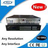 Hot selling 36*36 any resolution hybrid audio video byhrid matrix switcher