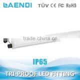 led linear lamp IP65 4ft 30w led tri proof tunnel tube light