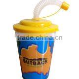 Cartoon Kids Drinking Cup With Flexible Straw thumbnail-1