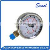 Hot Sale Liquid Filled Pressure Gauge Used For Water