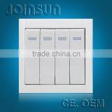 4 Gang 1 Way Wall Lighting Electronic Switch thumbnail-1