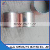 Metal Backing Supports POM With Fiber Self Lubricating Bushing Sleeve Bearings 60 * 65 * 50mm With Grease Hole