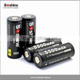 Authentic Soshine 26650 Battery 5500mah High Capacity 26650 Battery for Ecig Wholesale