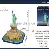 Kids DIY Educational 3D Statue of Liberty Building Blocks thumbnail-1
