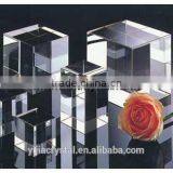 New design clearly color best seller factory directly sale crystal blank cube