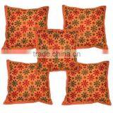 Shop Online Exclusive Cushion Cover With Mirror Work At JaipurOnline thumbnail-1