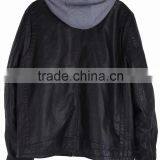 2015 New Print Men's Leather Jacket thumbnail-2