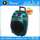 with trolley 8 inch full range speaker compatible for bluetooth functon