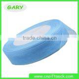 Custom Blue Organza Ribbon New Products