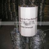 12*14 Types Pvc Coated Barbed Wire Installation