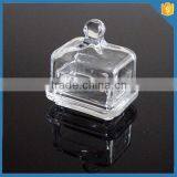 Glass Cloche Glass Plate Set Serving Tray Platter