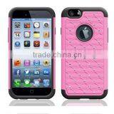 China Full Star Bling Diamond Hybrid Defender Case for IPhone 6 Plus thumbnail-1