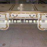 European Partner Desk - Antique Reproduction Furniture Writing Desk