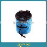 Bouldering Chalk Bag With Belt and Zippered Pocket