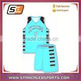 Stan Caleb USA Dry fit fabric team wear basketball uniform OEM custom sublimation USA basketball jersey