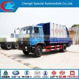16T DONGFENG 4X2 Diesel Type Engine Dongfeng Used Compression Garbage Truck thumbnail-5