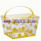 2013 new design pvc box with handle