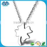Alibaba Website Four Leaf Clover Silver Necklace