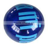 Promotional Blue Beach Ball Inflatable, 24" Single Color Printing