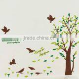Dining Bedroom Living Room Wall Decal Vinyl Flock of Birds Sticker thumbnail-4