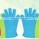 2016 Selling Hotest Heat Insulating Fda Silicone Oven Gloves thumbnail-1