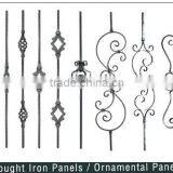 Wrought Iron/ Cast Iron Panels Ornaments, Iron Craft Components For Gates thumbnail-5
