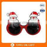 2016 New Design Santa Claus Plastic Christmas Party Glasses for Fun thumbnail-1