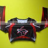 Combo Sport Fully Dye Sublimation Custom Cheerleading Uniform No MOQ thumbnail-2