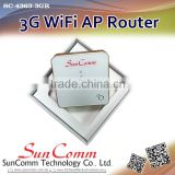 SunComm SC-4363-3GR hot sale wiith sim card 3G WiFi AP routers