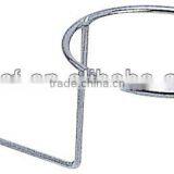 Supermarket Chrome Metal Slatwall Display Hook for Hanging Hat