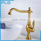 Contemporary Golden Rose Gold Kitchen Faucet Kitchen Taps Kitchen Mixer thumbnail-2