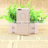 2016 Hot Sell Pure Color Soft TPU Blank Cell Phone Case for Iphone 6 Plus thumbnail-2