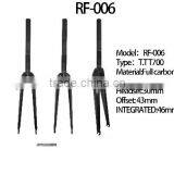 Top-good Quality Supplier Double Crown Bicycle Fork/ Carbon Disc Road Bike Fork/ Carbon Fork