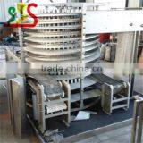 IQF Spiral Freezer of Potato For Sale