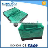 Best price heavy duty collapsible pallet box, collapsible plastic pallet box