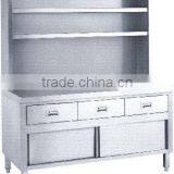 Stainless Steel Working Table With Drawer and Over-shelves