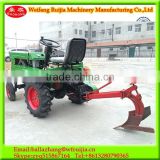 2015 new China agriculture machinery diesel engine four wheel mini farm tractor with single plough for sale