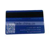 Good Quality Readable&writeable Chip,hico Magnetic Stripe Business Card With QR Code thumbnail-2