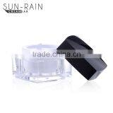 Beauty High Quality Empty Luxury Face Cream White Square Cosmetic Jar thumbnail-2