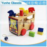 Shape Sorter Bus - Pull Along Toy - Many Shape Blocks thumbnail-5