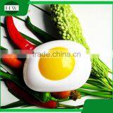 Plastic Mini Decorative Poached Fried Egg Battery Operated Sensor Led Study Reading Desk Table Touch Night Light Lamp thumbnail-1