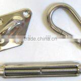 Sun Shade Sail Hardware Turnbuckle Snap Hook Paid Eye 8mm thumbnail-2