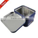 Wholesale Hinged Rectangular Tin Cans thumbnail-1