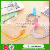 Leaves Design Silicone Food Elastic Loops, Multifunctional Silicone Cable Tie thumbnail-2