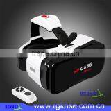 2016 New Trending VR CASE 6th Headset Virtual Reality 3D Glasses with Remote Control in Shenzhen