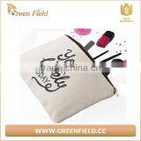 Professional Small Cotton Canvas Makeup Bag With Printing thumbnail-1
