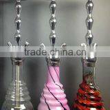 High quality Zinc alloy Glass Mya Chicha Germany Hookah Narghile Large Glass Shisha china shisha factory SGD-08