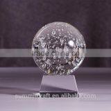 Decorative Personalized Crystal Ball With Bubbles thumbnail-2