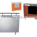Nail Salon Reception Desk Solid Wood Office Table Design Receptionist Table F-1025 thumbnail-1