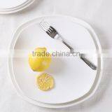 Stock Ceramic White Round Plate thumbnail-2